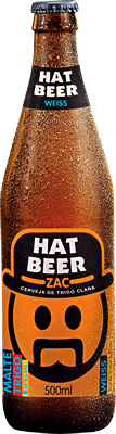 Cerveja Hat Beer Witbier 500ml - Cx c/ 6 unidades